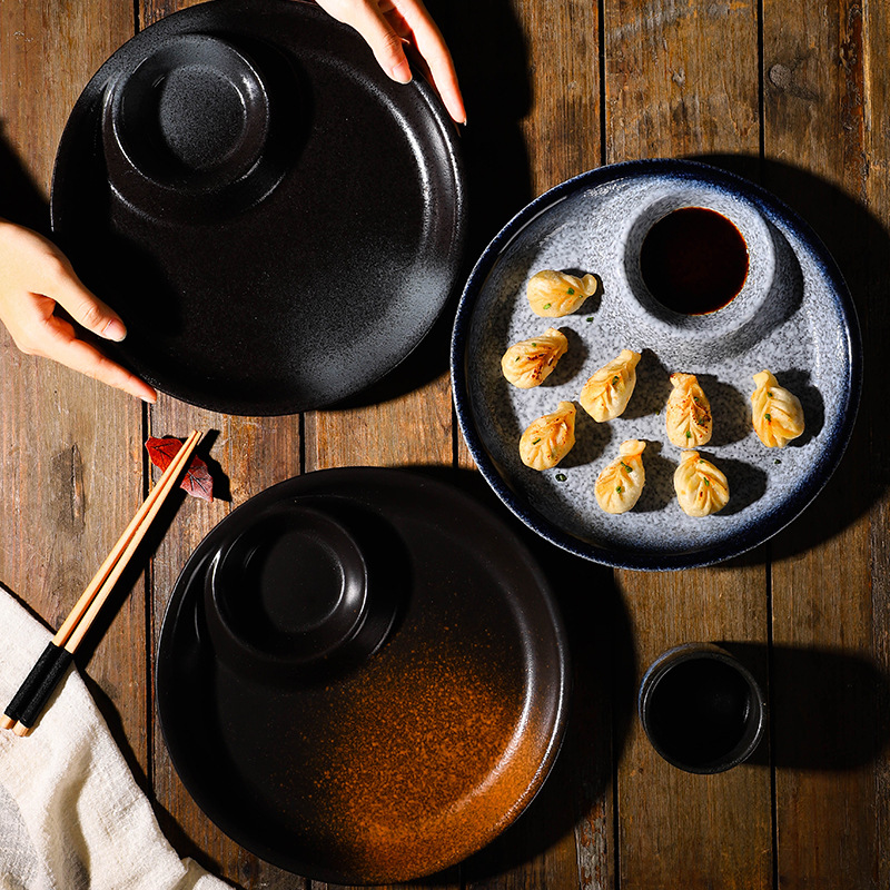 Title 3, Home Cold Dish Plate Dumpling Dinner Plate