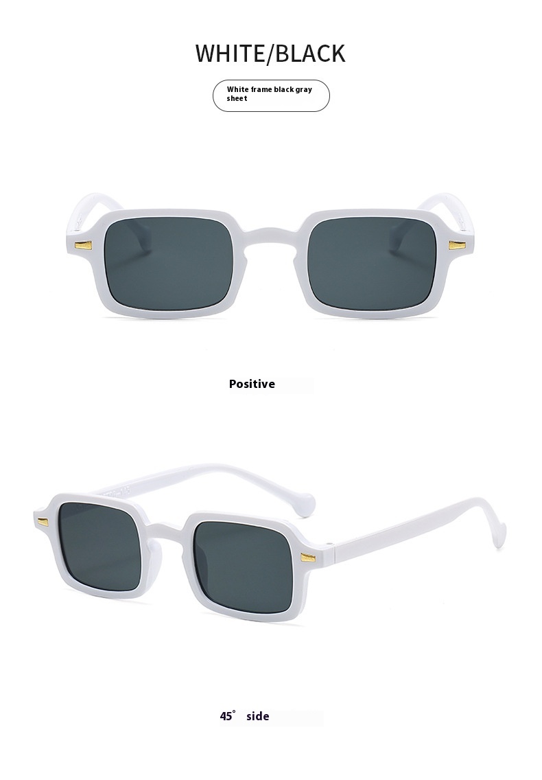 Title 8, Personality Sun-shade New Small Square Box Glasses