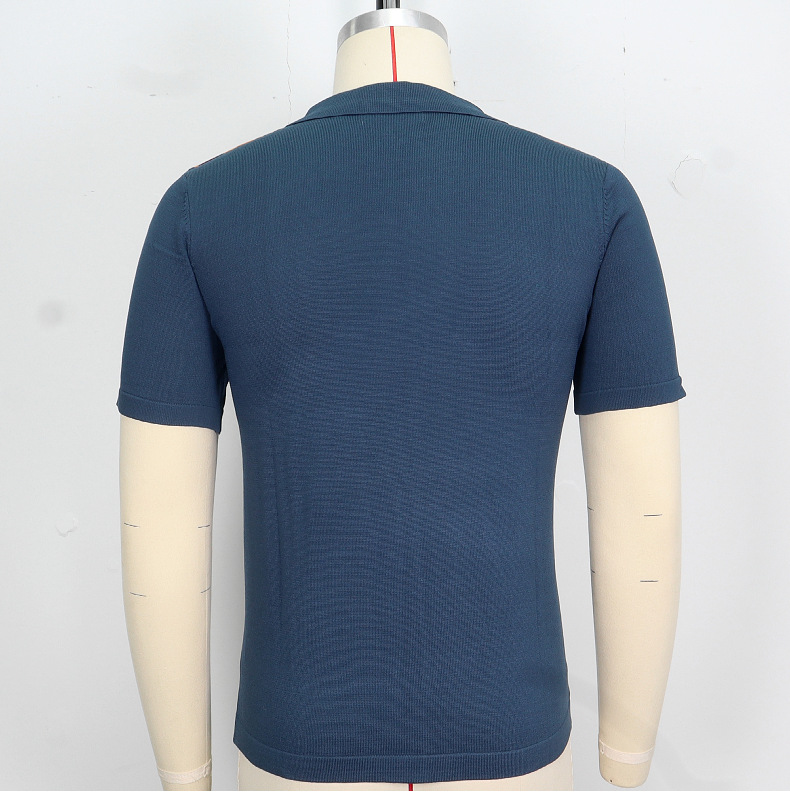 Title 7, Stitching Contrast Color Business Sweater Profe...