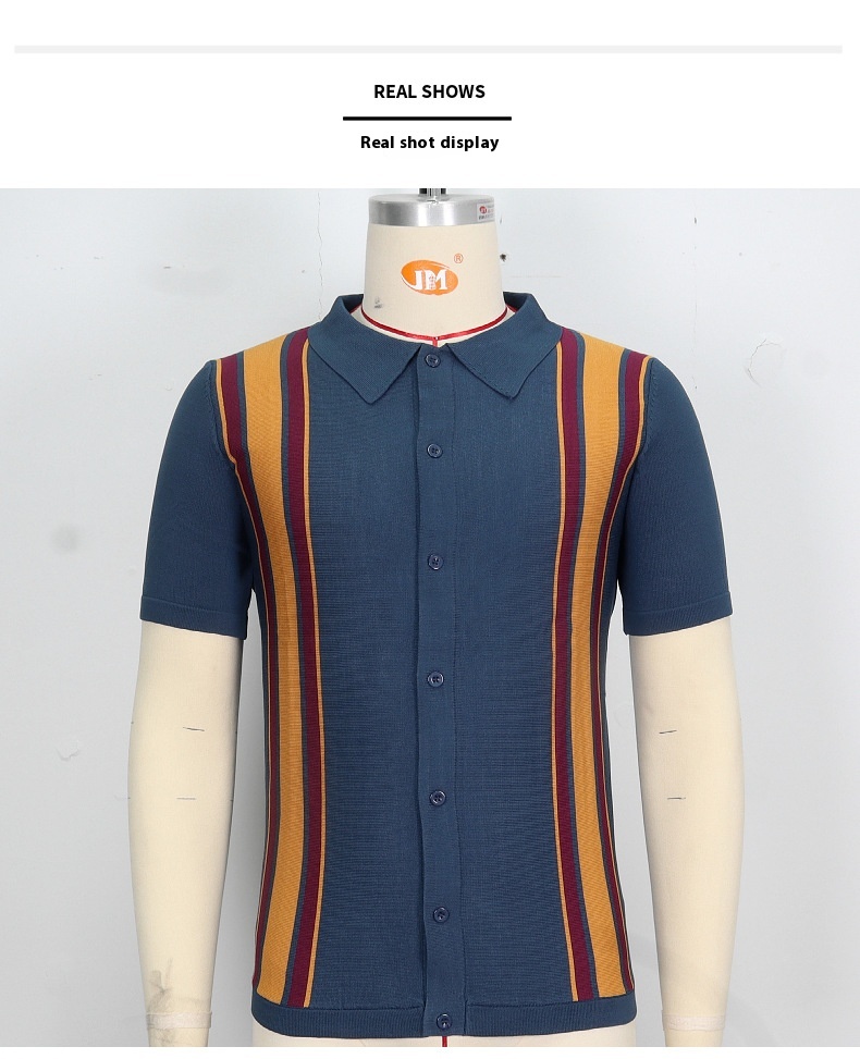 Title 14, Stitching Contrast Color Business Sweater Profe...