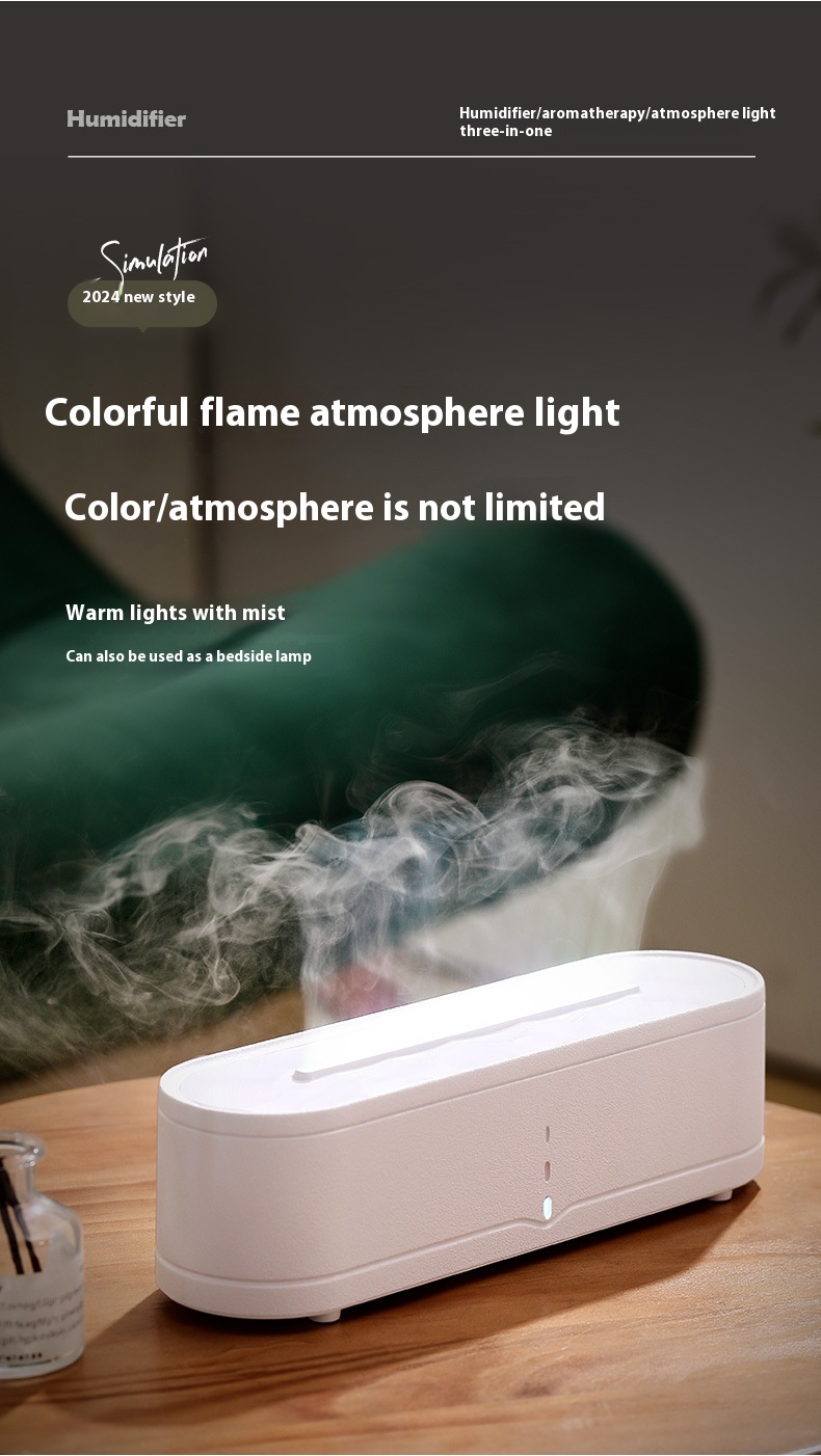 Rainbow Flame Aroma Diffuser - Large Capacity Humidifier | Dream Tech