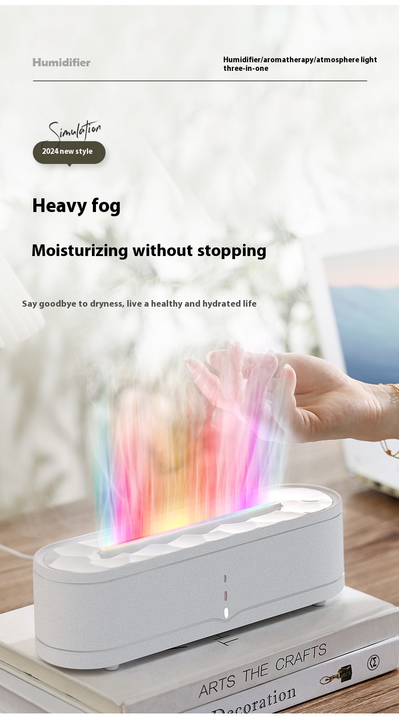 Rainbow Flame Aroma Diffuser - Large Capacity Humidifier | Dream Tech