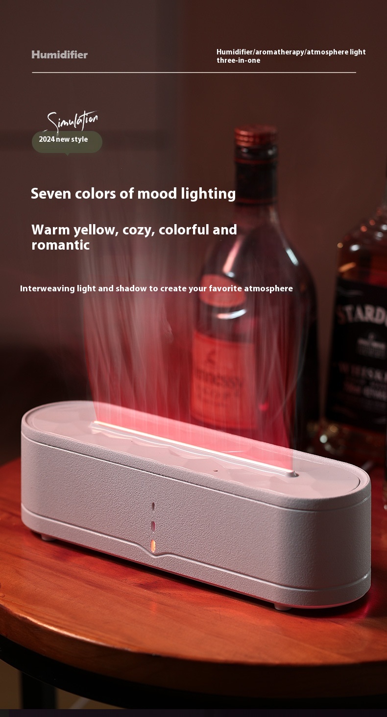 Rainbow Flame Aroma Diffuser - Large Capacity Humidifier | Dream Tech