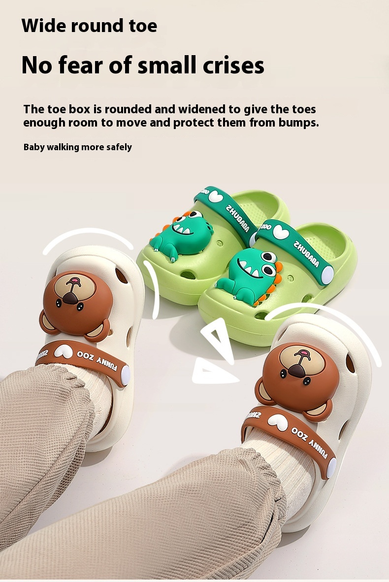 Title 7, Zomerslippers voor kinderen met cartoon, zachte...