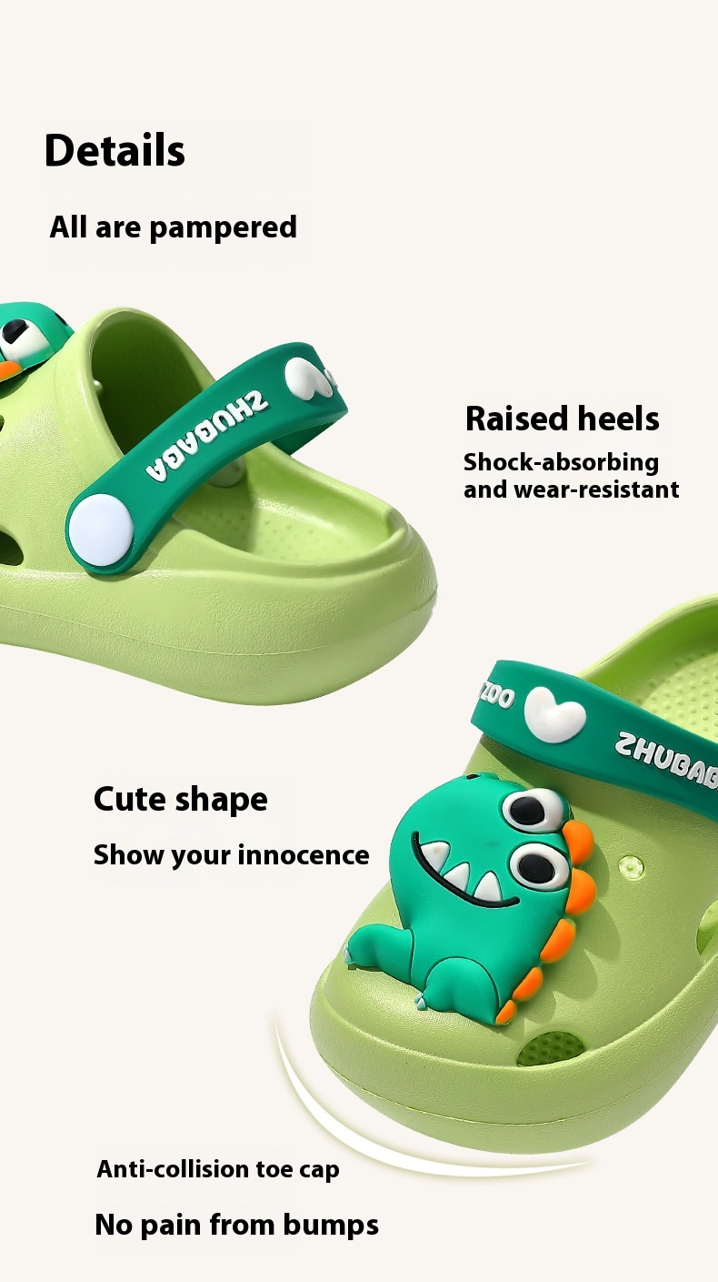 Title 14, Zomerslippers voor kinderen met cartoon, zachte...