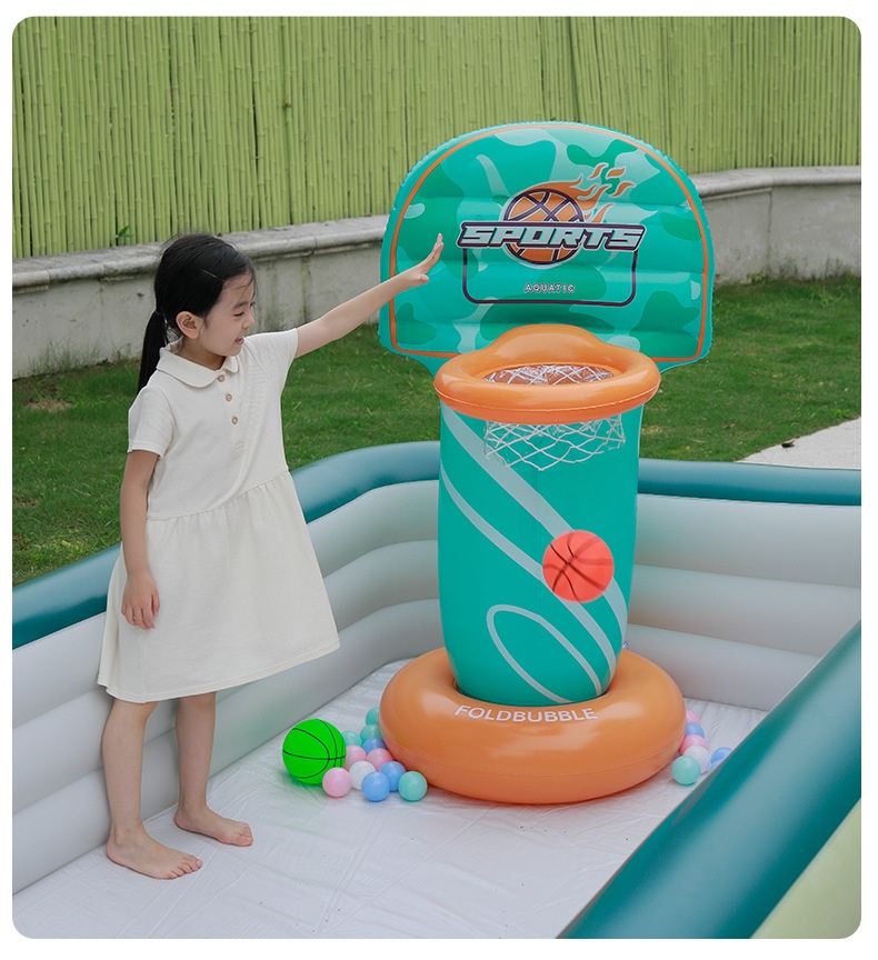 Title 6, Inflatable Slide Can Match Swimming Pool Anti-r...