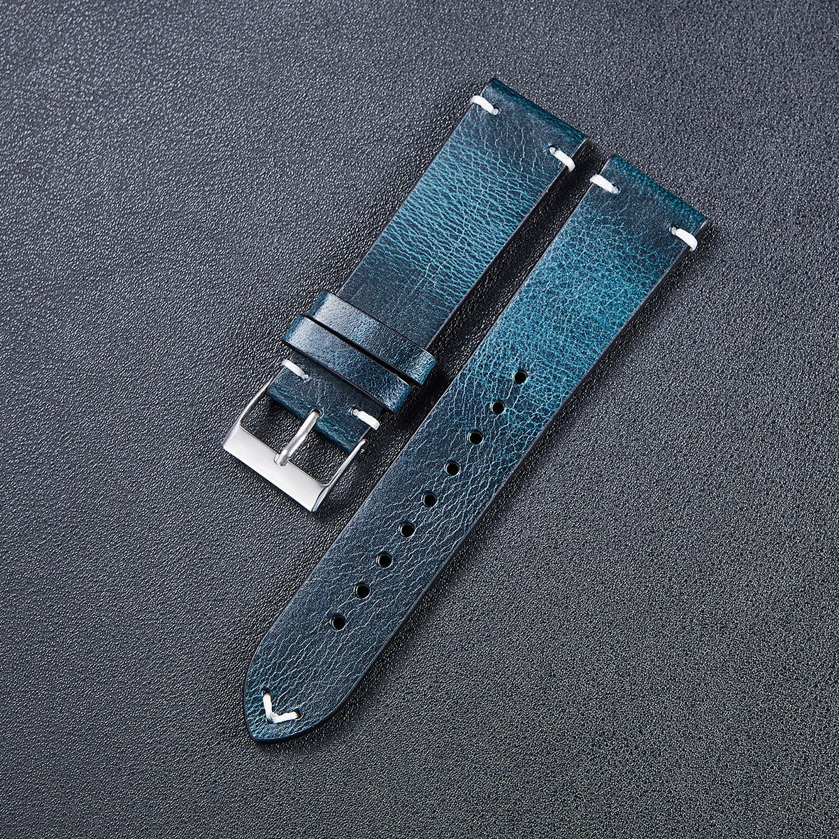 Title 5, Color-changing Leather Strap Vintage Oil Wax