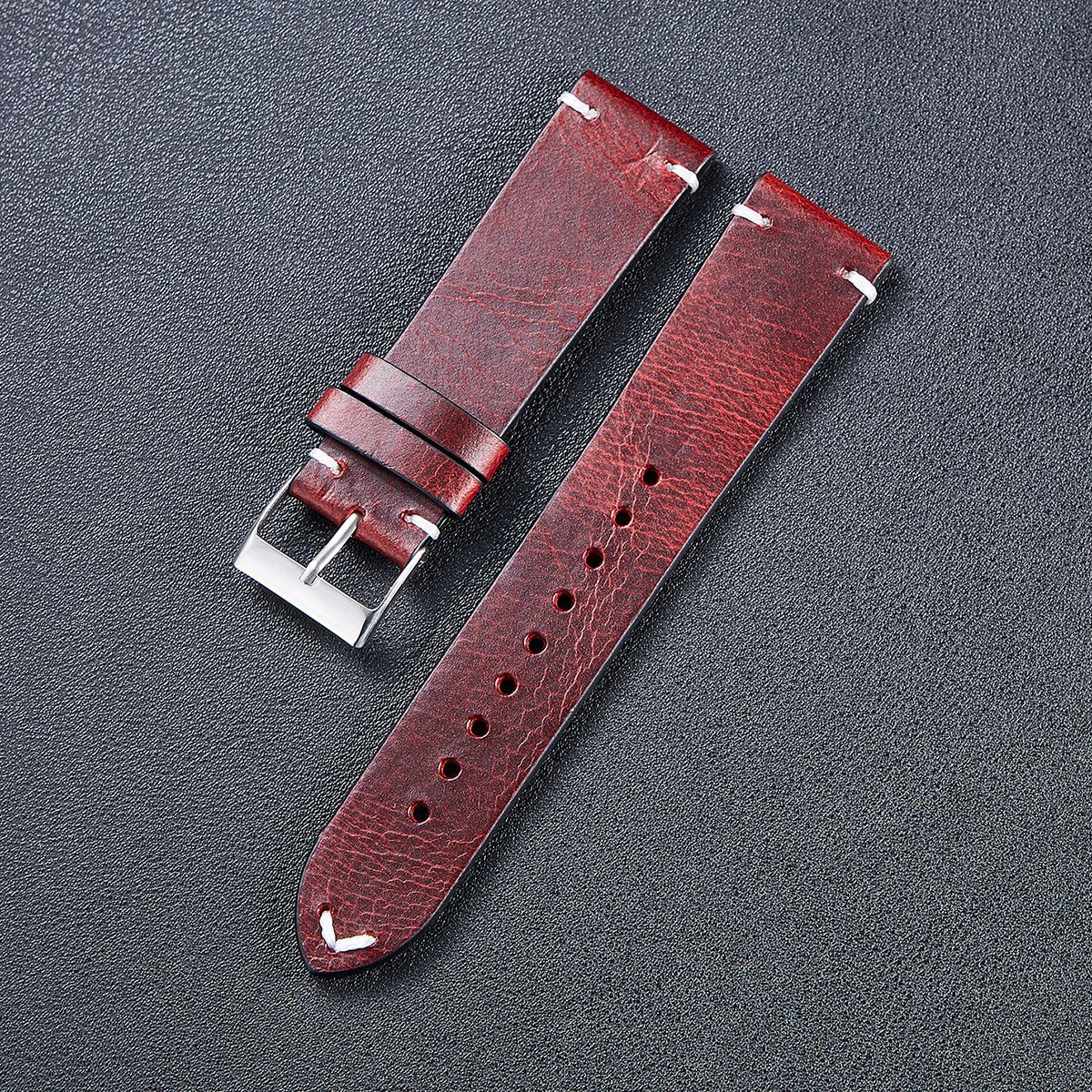 Title 6, Color-changing Leather Strap Vintage Oil Wax