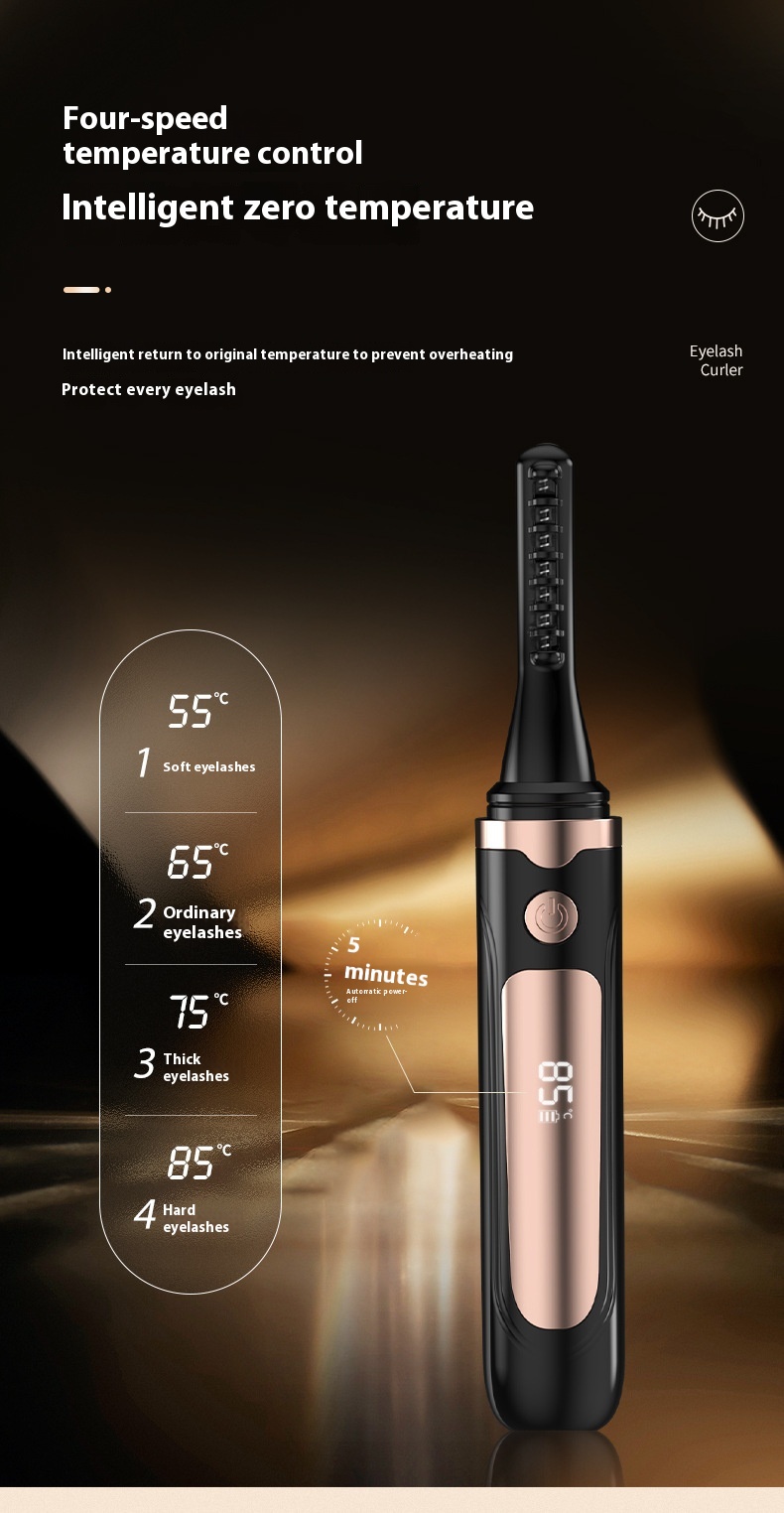 Title 9, Electric Eyelash Curler Hair Curler USB Charging