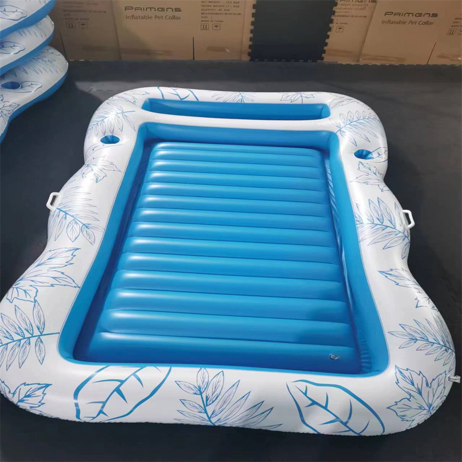 Title 6, Inflatable Swimming Pool Floating Boat Tanned S...