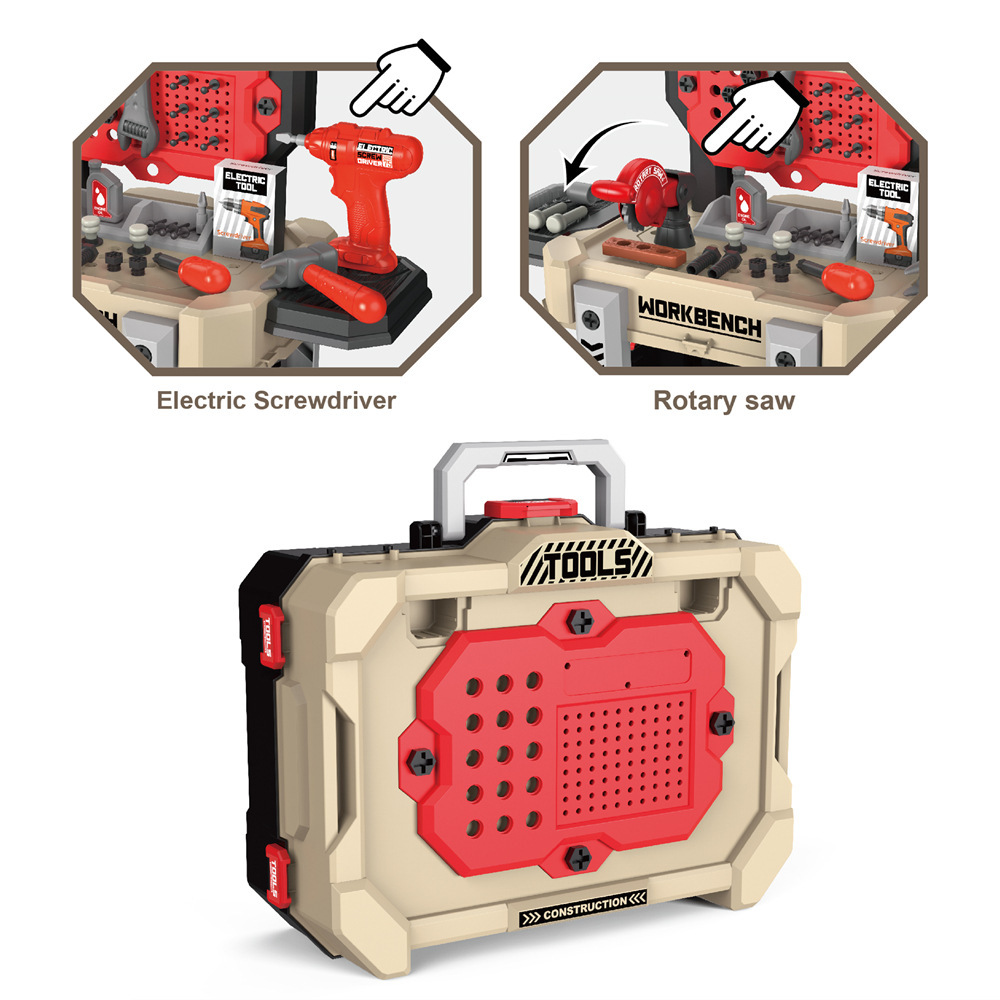 Title 7, Electric Drill Screw Repair Toolbox Toy Set