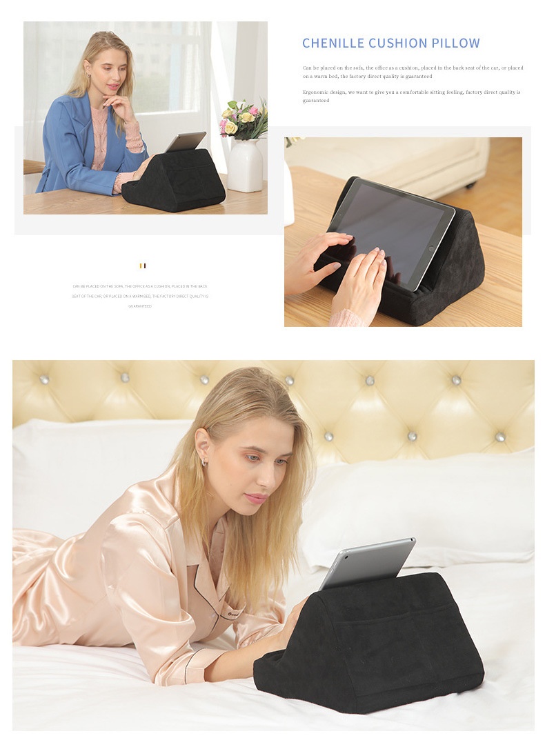 Title 8, Tablet Desktop Reading Adjustable Pillow Lazy P...