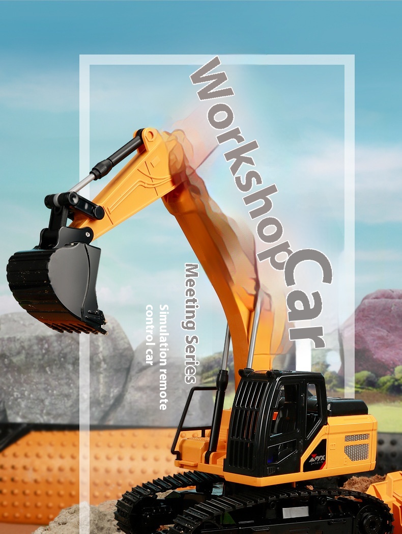 Title 5, Controle remoto sem fio bulldozer infantil de c...