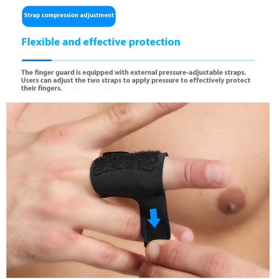 Title 7, Sports Finger Protector Support Pressure Nylon ...