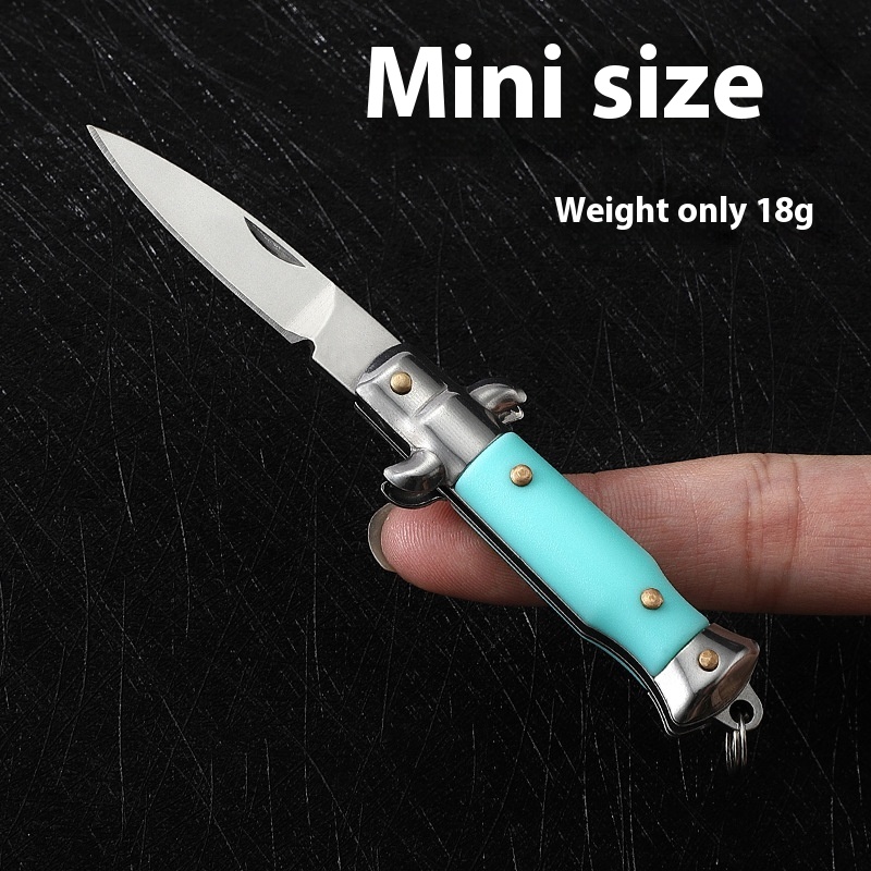 Title 2, Folding Knife Unpacking Tool ABS Handle Keychai...