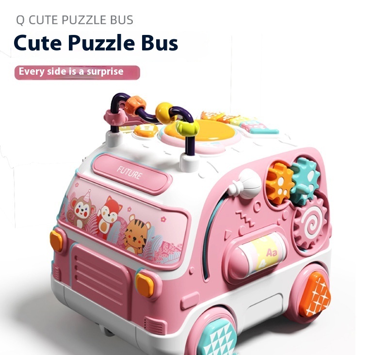 Title 1, Fun Puzzle Bus Rano obrazovanje Deca Enlightenm...