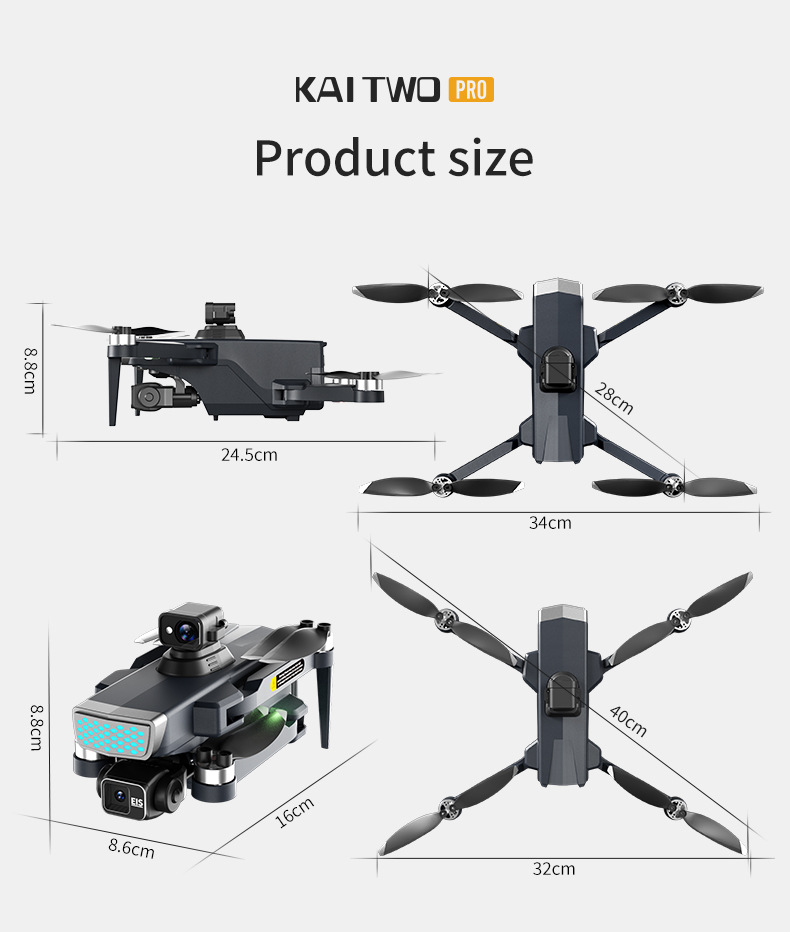 Title 18, 2GPS UAV motor bez četkica sa tri ose