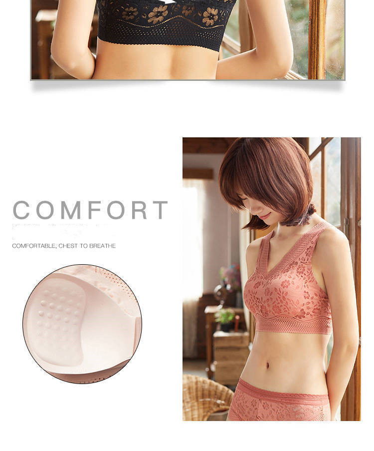 Title 5, Breathable Seamless Iice Silk No Steel Ring Und...