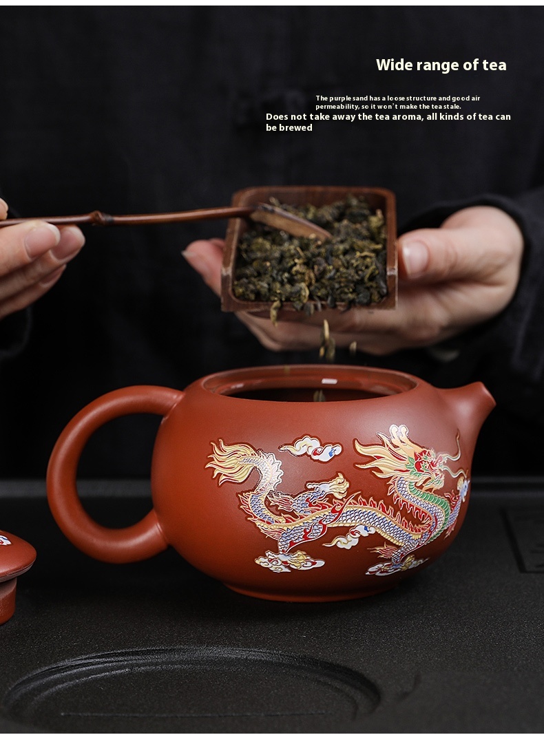 Title 7, Household Purple Sand Color-changing Teapot Kun...