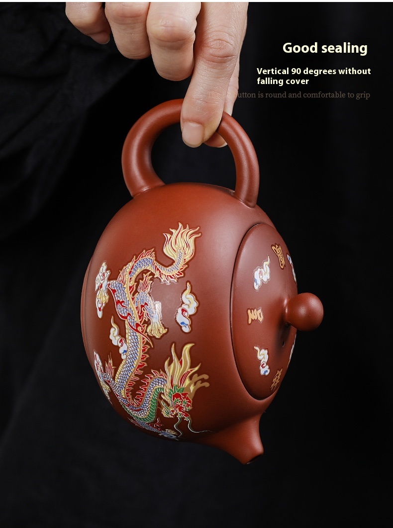 Title 8, Household Purple Sand Color-changing Teapot Kun...