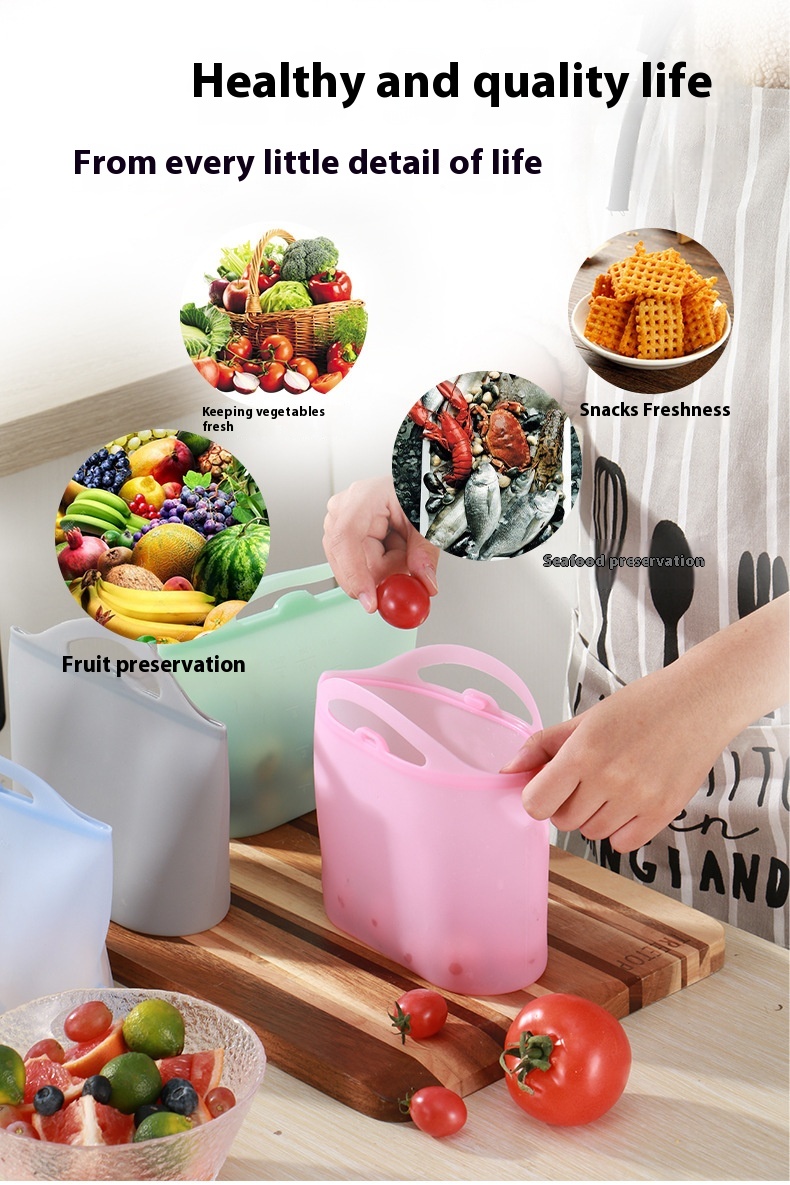 Title 2, Silicone Freshness Protection Package Vegetable...