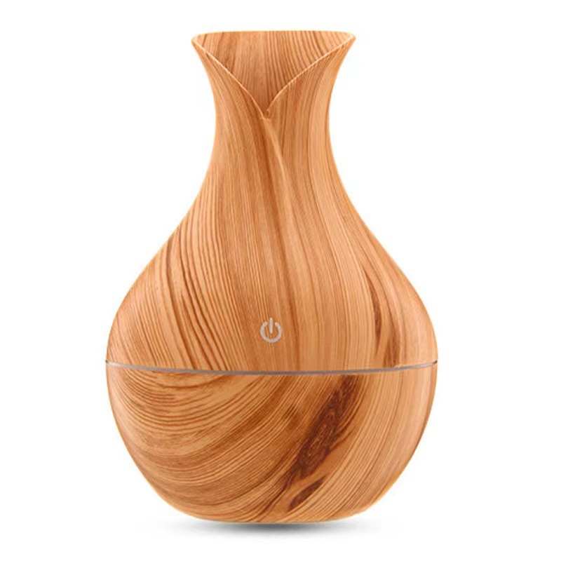 Title 13, USB Wood Grain Mushroom Humidifier Household Mi...