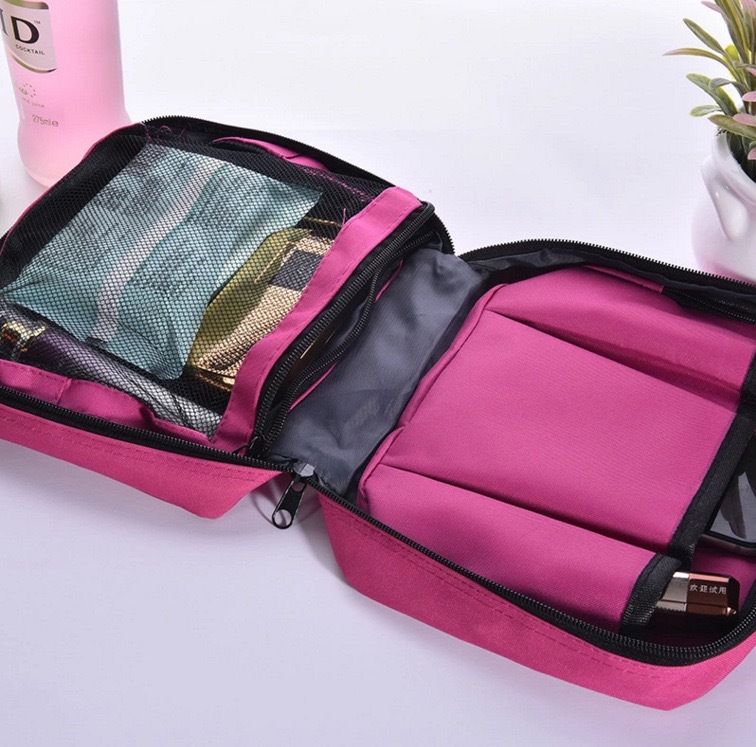 Title 5, Large Capacity Travel Toiletry Bag With Hooks P...