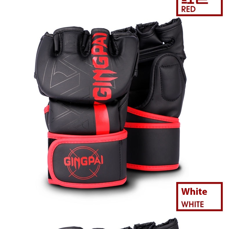 Title 7, Fight Sanda Training Gloves Combat Sandbag Brea...