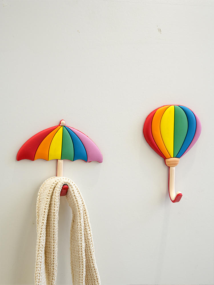 Title 2, Punch-free Creative Rainbow Umbrella Balloon St...