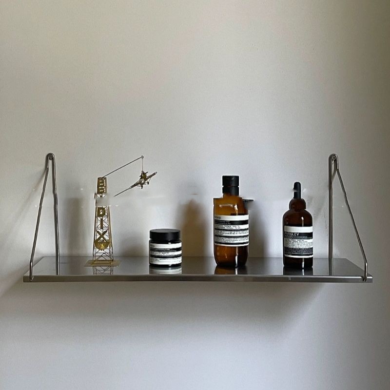 Title 1, Medieval Stainless Steel Wall Storage Rack In-l...