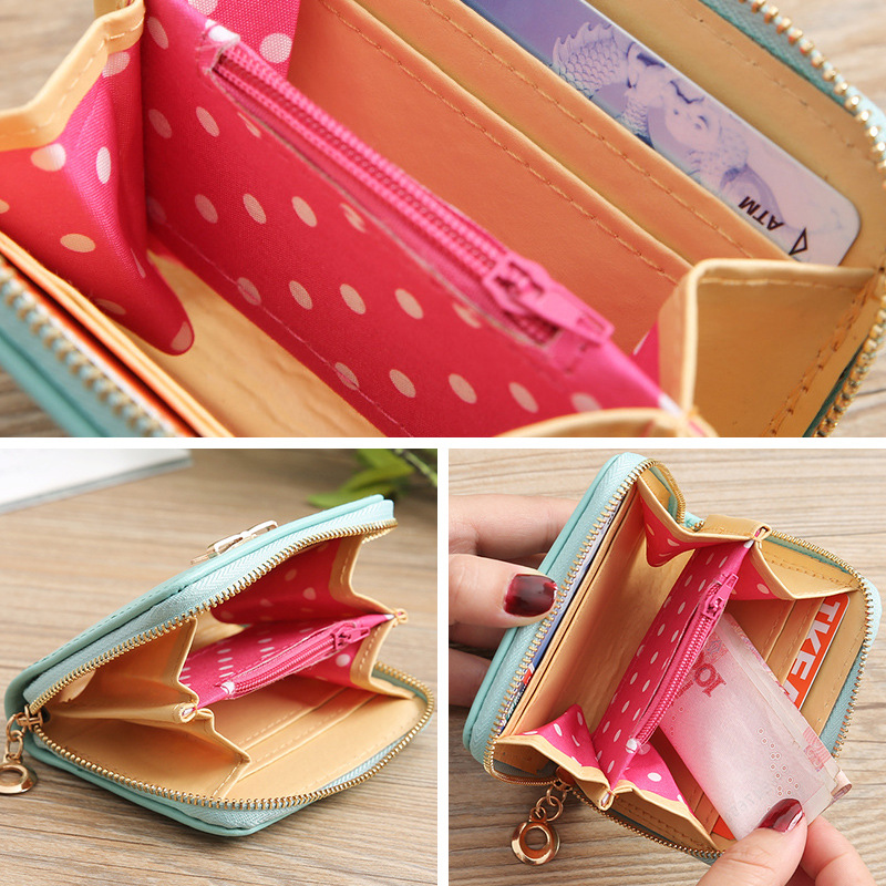 Title 7, Womens Zipper Short Coin Purse, a compact and ...