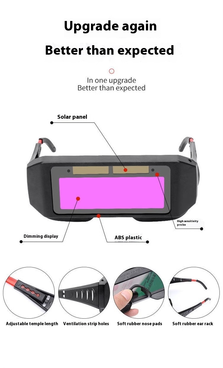 Title 2, Welding Light-changing Glasses Argon Welding Go...