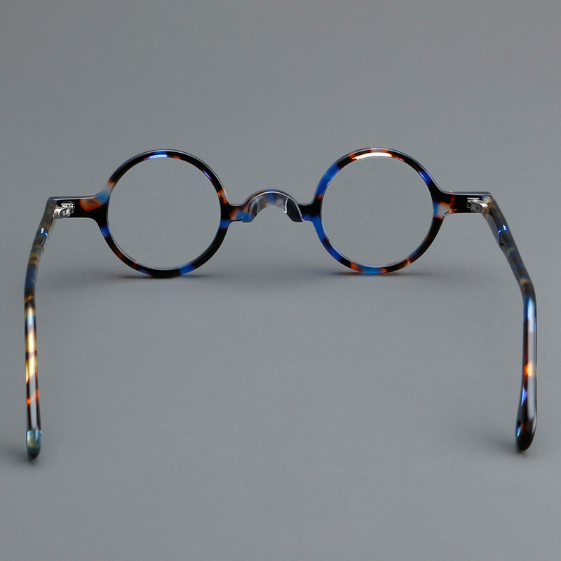 Title 3, Acetate Frames Retro Round Glasses