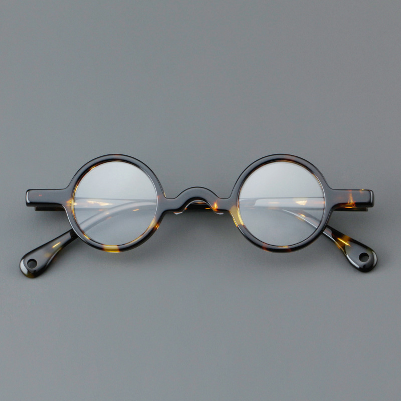 Title 5, Acetate Frames Retro Round Glasses