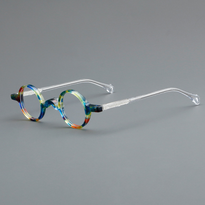 Title 10, Acetate Frames Retro Round Glasses