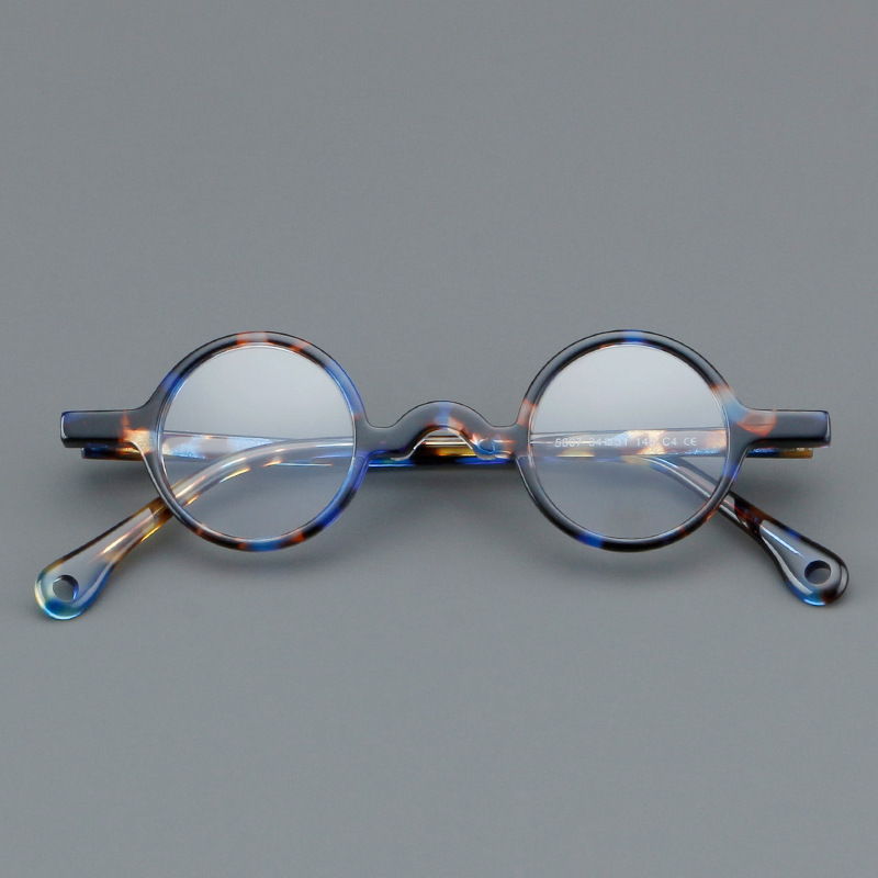 Title 15, Acetate Frames Retro Round Glasses