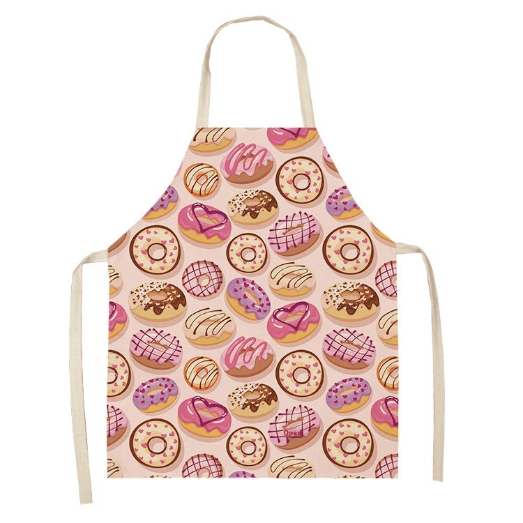 Title 8, Kitchen Oil Proof Creative Ice Cream Printed Apron