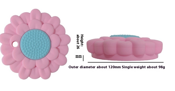 Title 1, Flower Silicone Cup Lid Dustproof