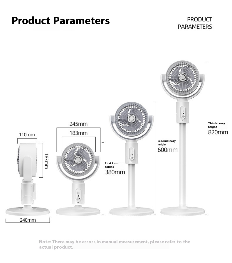 Title 4, Air Circulator Remote Control Turbine 3d Shakin...