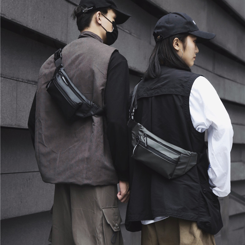 Title 3, Mens waist chest bag, a versatile and waterpro...