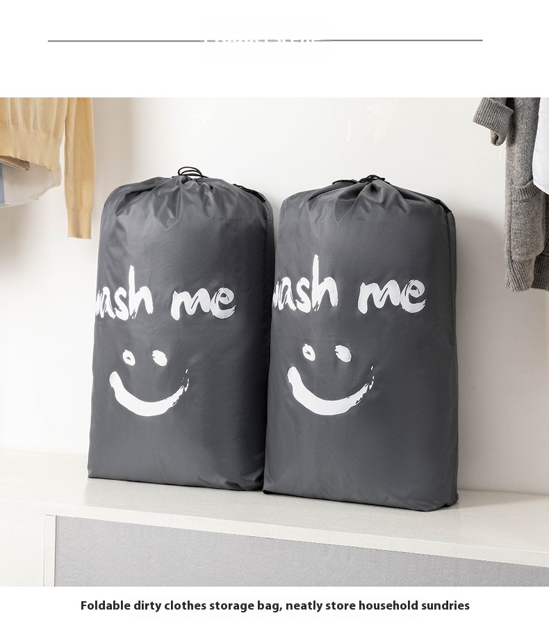 Title 3, Nylon Cloth Storage Laundry Bag Large Capacity ...