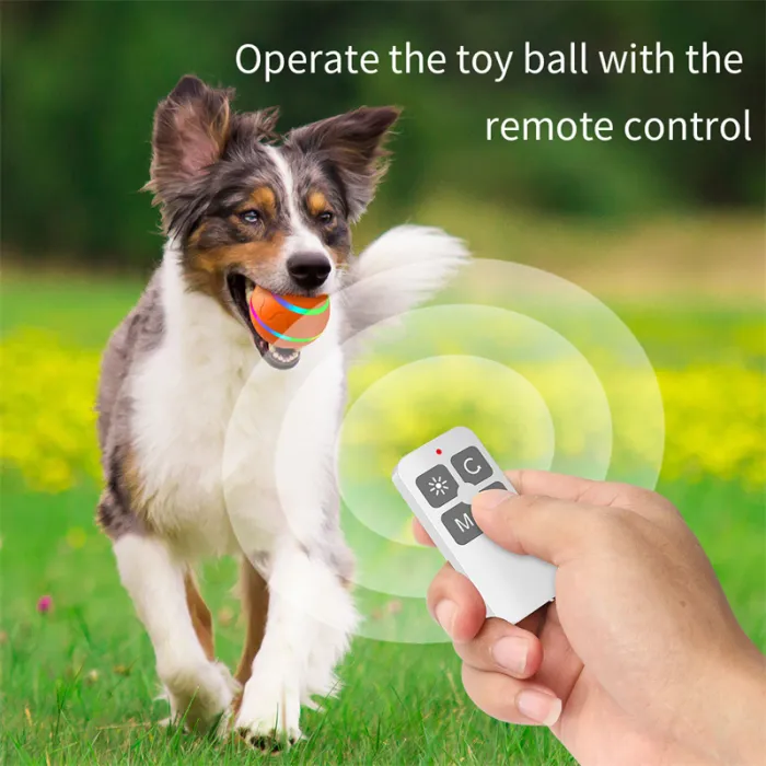 Rechargeable Automatic Rolling Cat Ball, Self-Rotating Interactive Toy Ball for Indoor Cats - detail photo 3