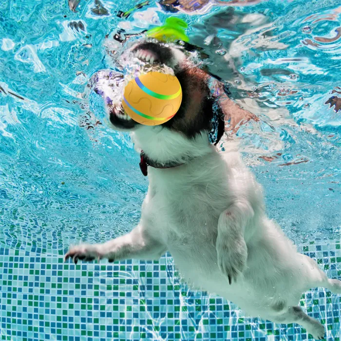 Rechargeable Automatic Rolling Cat Ball, Self-Rotating Interactive Toy Ball for Indoor Cats - detail photo 6