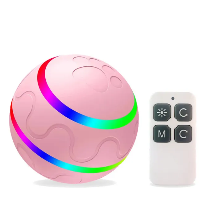 Rechargeable Automatic Rolling Cat Ball, Self-Rotating Interactive Toy Ball for Indoor Cats - detail photo 9