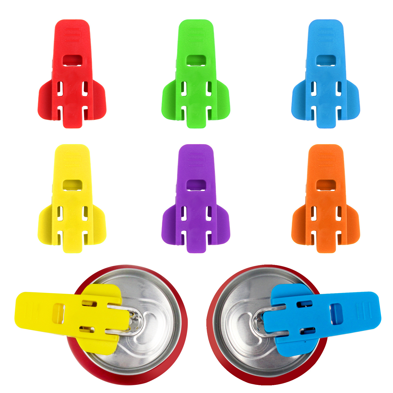 Title 5, Colored Plastic Beverage Beer Can Openers