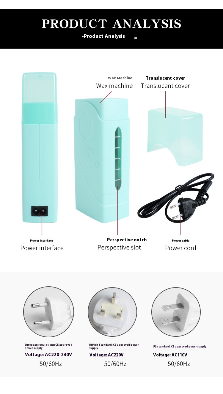 Title 7, Roller Wax Single Hair Removal Hot Wax Machine