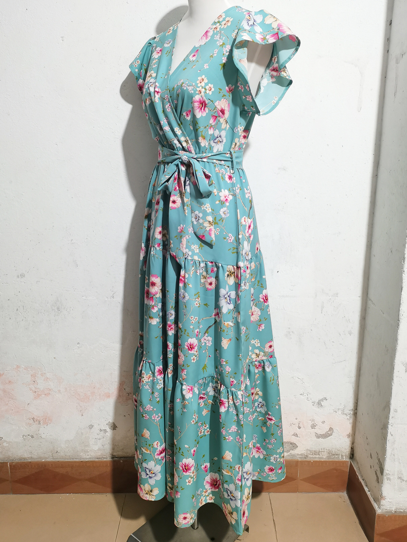 Title 8, European And American Printed Waist Girdling Ba...