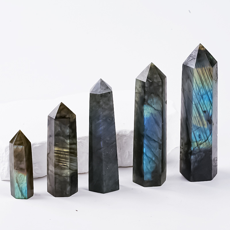 Title 10, Donghai Natural Crystal Hexagonal Single Pointe...