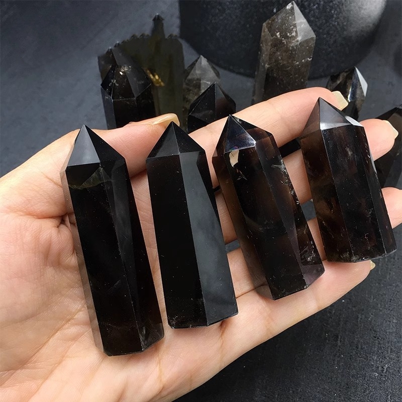 Title 14, Donghai Natural Crystal Hexagonal Single Pointe...