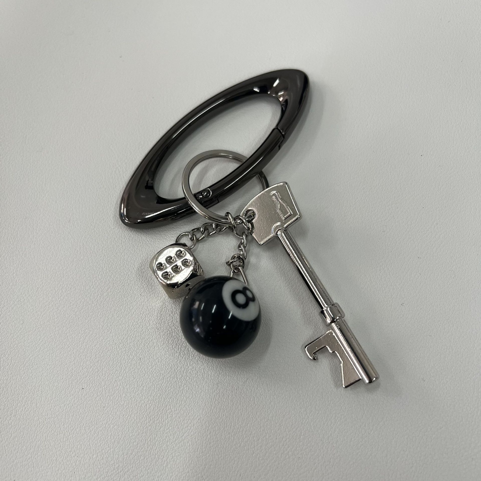 Title 3, Oval Keychain Good-looking Accessories Climbing...